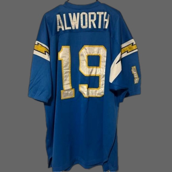 ✴️🏈 Lance Alworth Mitchell & Ness Authentic Throwback Retired Player Jersey - Picture 2 of 7